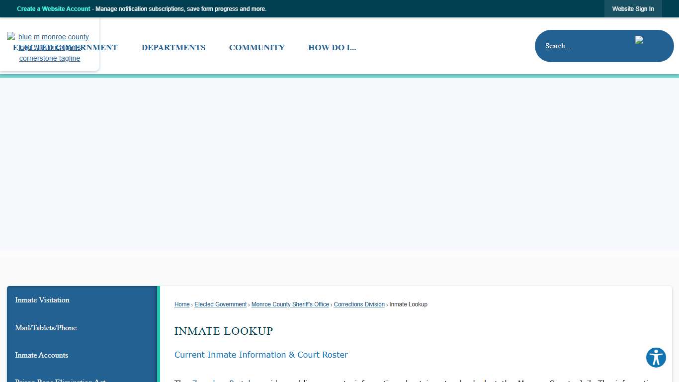 Inmate Lookup | Monroe County, MI